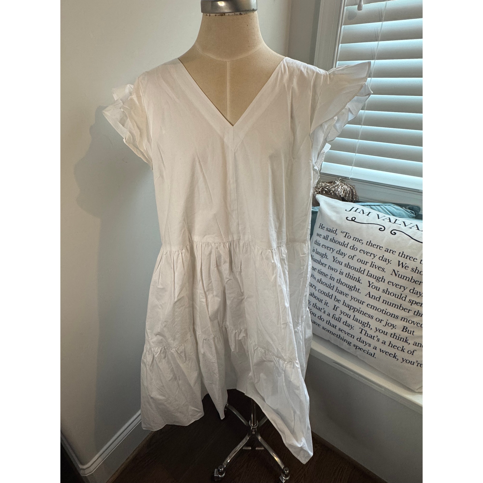 Gibson & Latimer White Sundress Dress Size 2xl Nwt